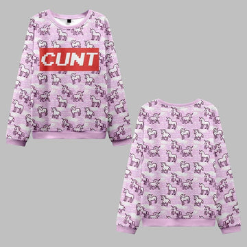 2026 Christmas Cunt Horse Ugly Christmas Sweater - Moonbestprint