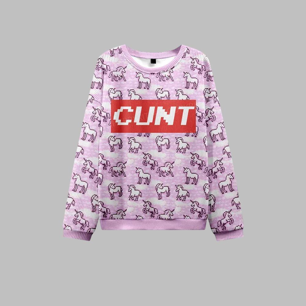 2026 Christmas Cunt Horse Ugly Christmas Sweater - Moonbestprint