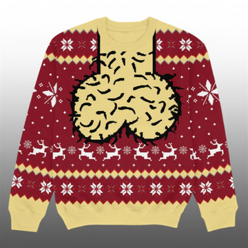 2026 Christmas Dickhead Ugly Christmas Sweater - Moonbestprint