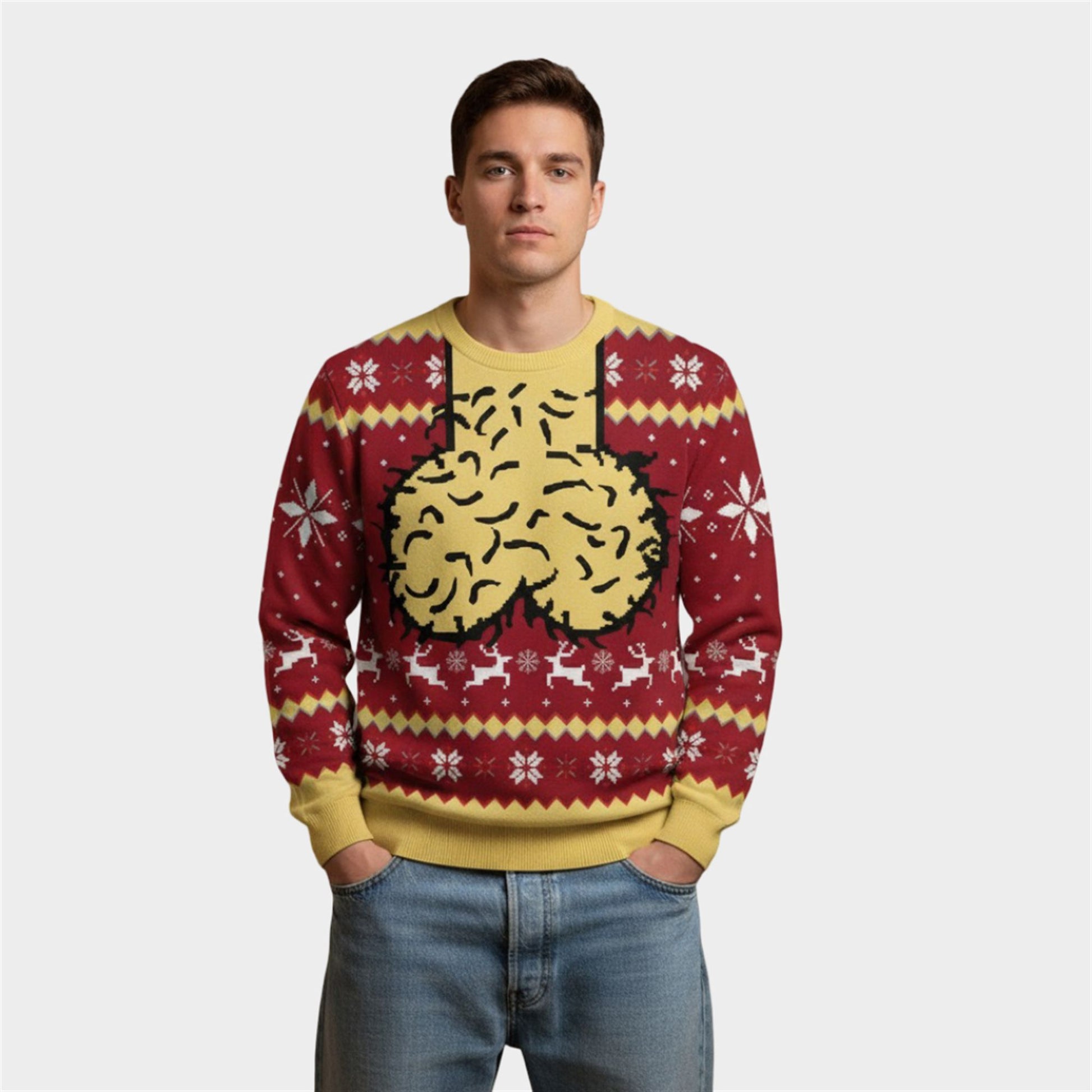 2026 Christmas Dickhead Ugly Christmas Sweater - Moonbestprint