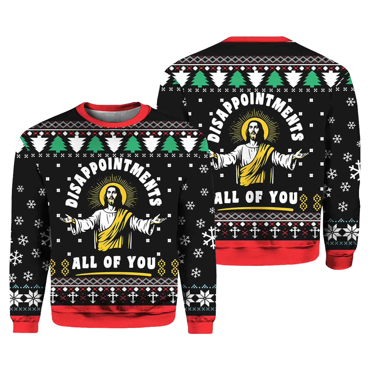 2025 Christmas Disappointed In All Of You Shirt Ugly Sweater – Moonbestprint