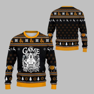 2026 Christmas DnD Game Master Ugly Christmas Sweater - Moonbestprint