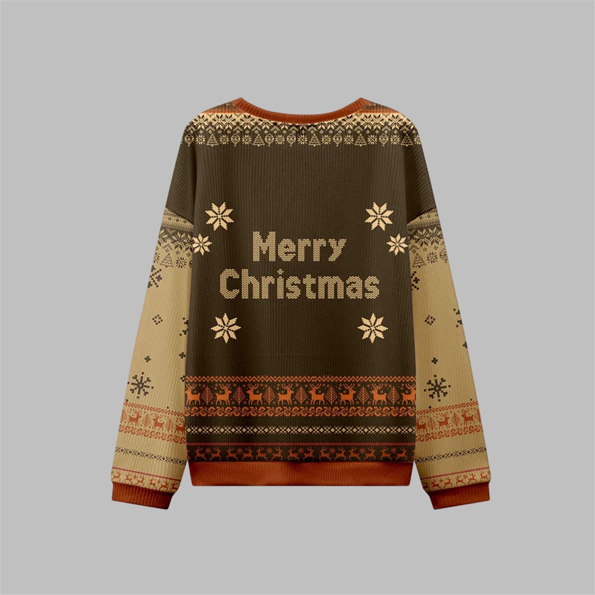 2026 Christmas Festive & Frazzled Ugly Sweater - Moonbestprint