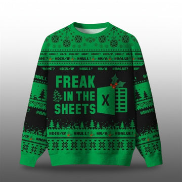 2026 Christmas Freak In The Sheets Ugly Sweater - Moonbestprint