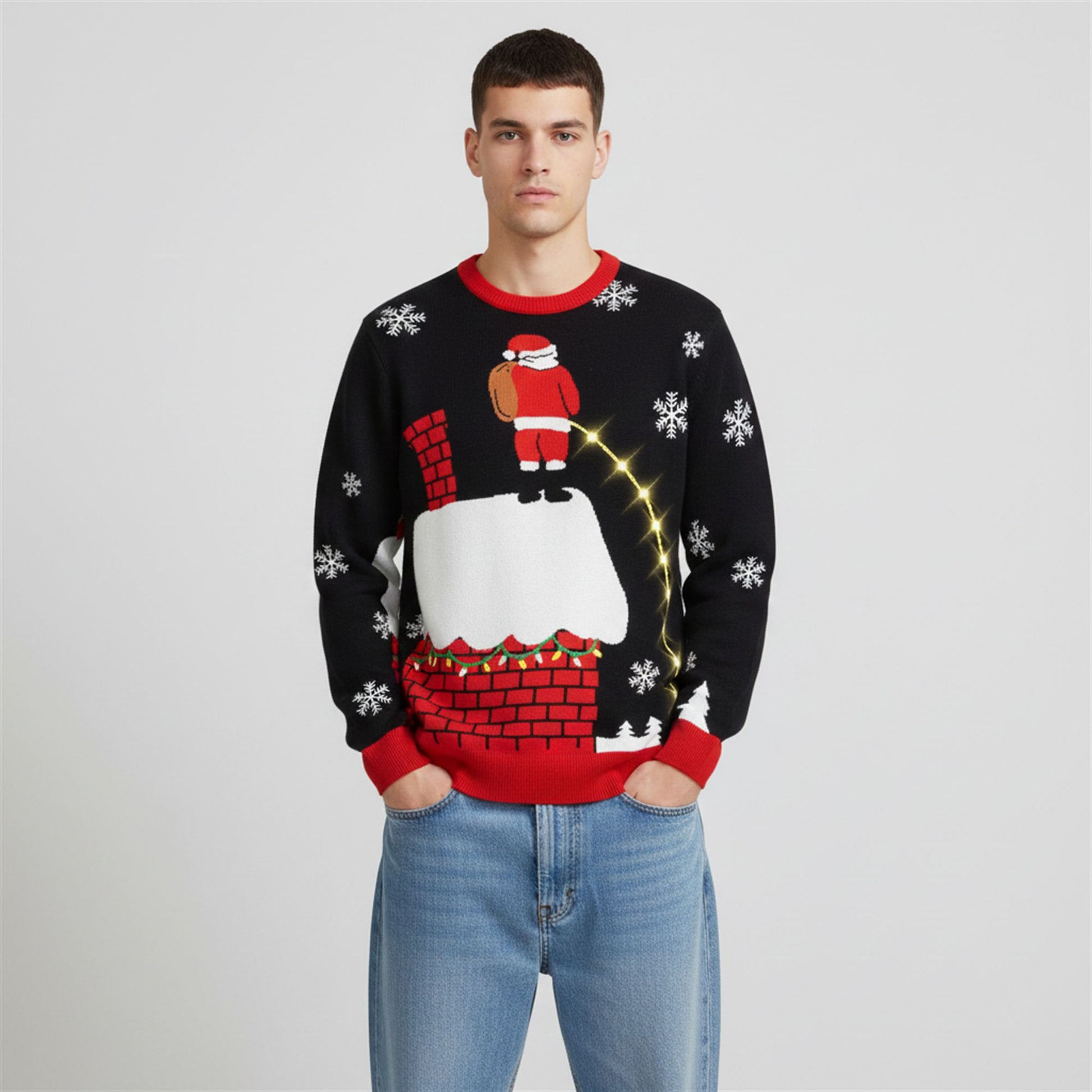 2026 Christmas Funny Santa Ugly Sweater - Moonbestprint