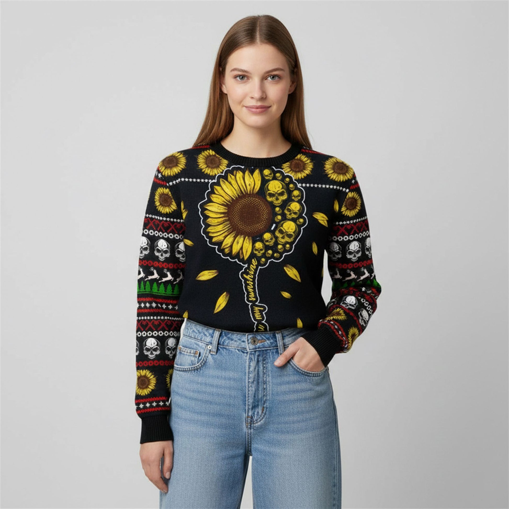 2026 Christmas Funny You Are My Sunshine Ugly Sweater - Moonbestprint