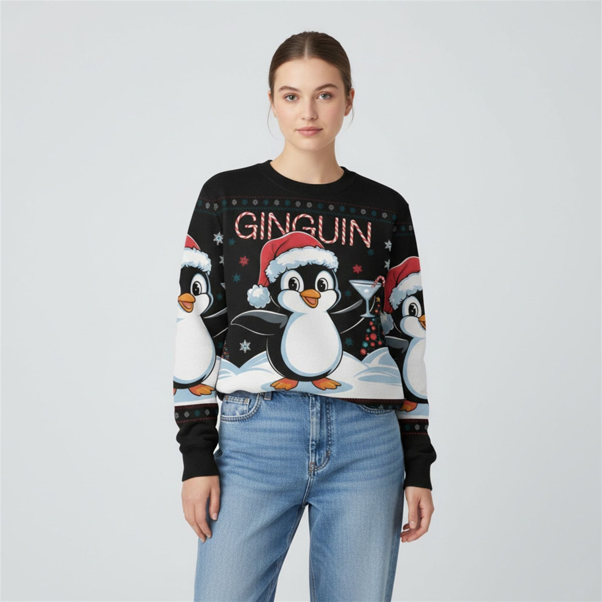 2026 Christmas GINGUIN Ugly Sweater - Moonbestprint