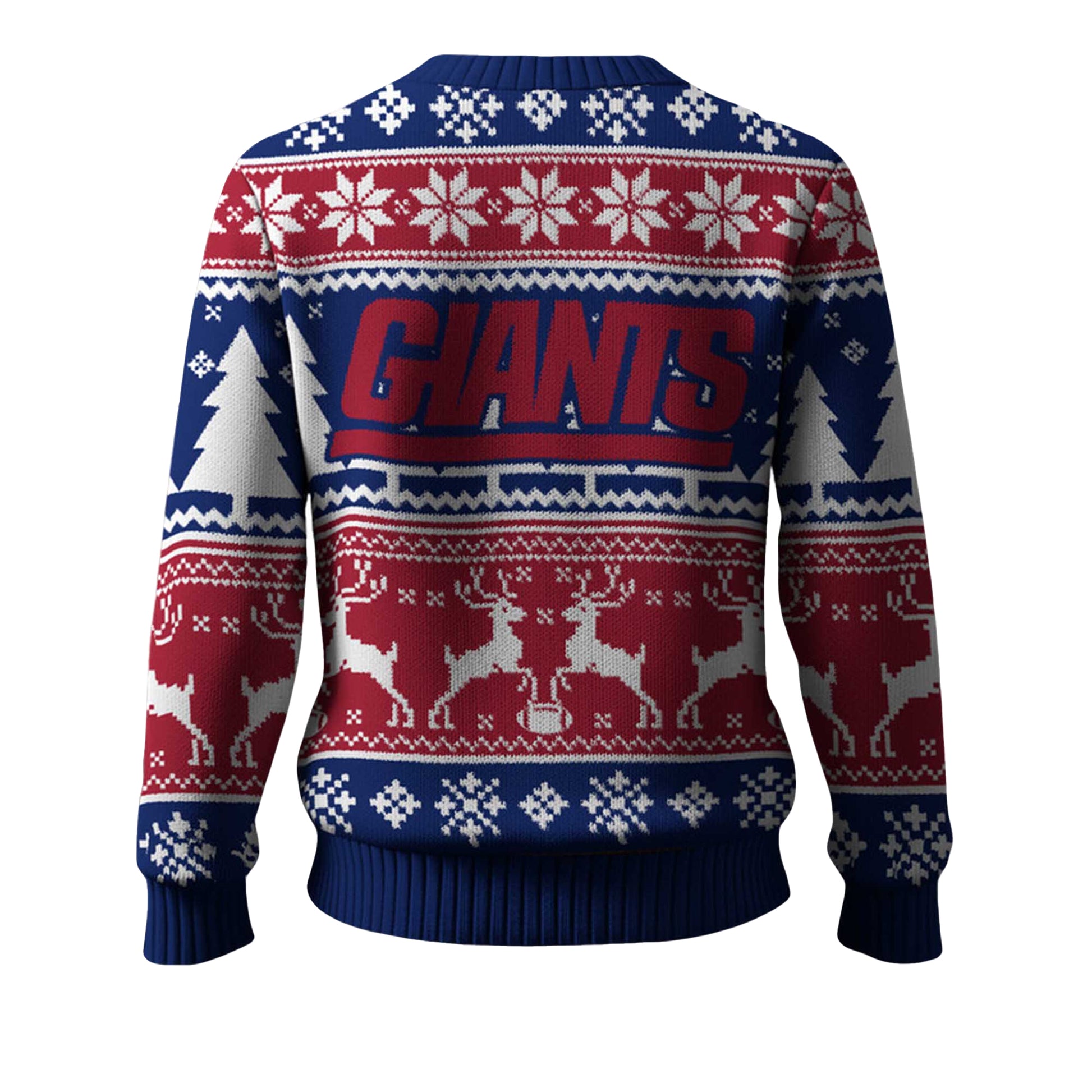 2025 Christmas Giants Reindeer Football Ugly Sweater – Moonbestprint