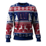 2025 Christmas Giants Reindeer Football Ugly Sweater – Moonbestprint