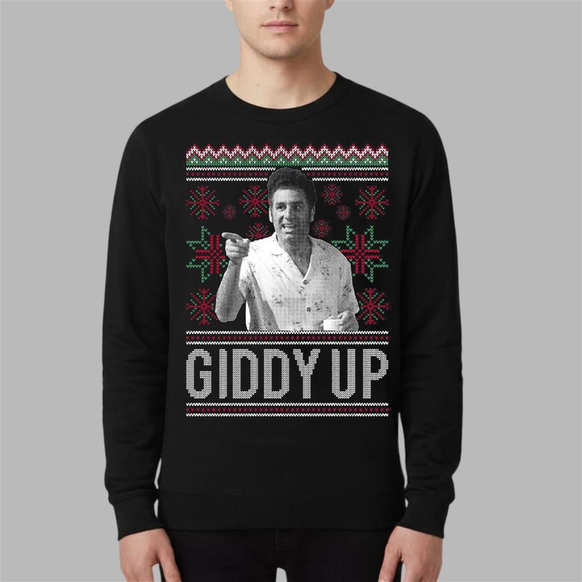 2026 Christmas Giddy Up Ugly Sweater - Moonbestprint