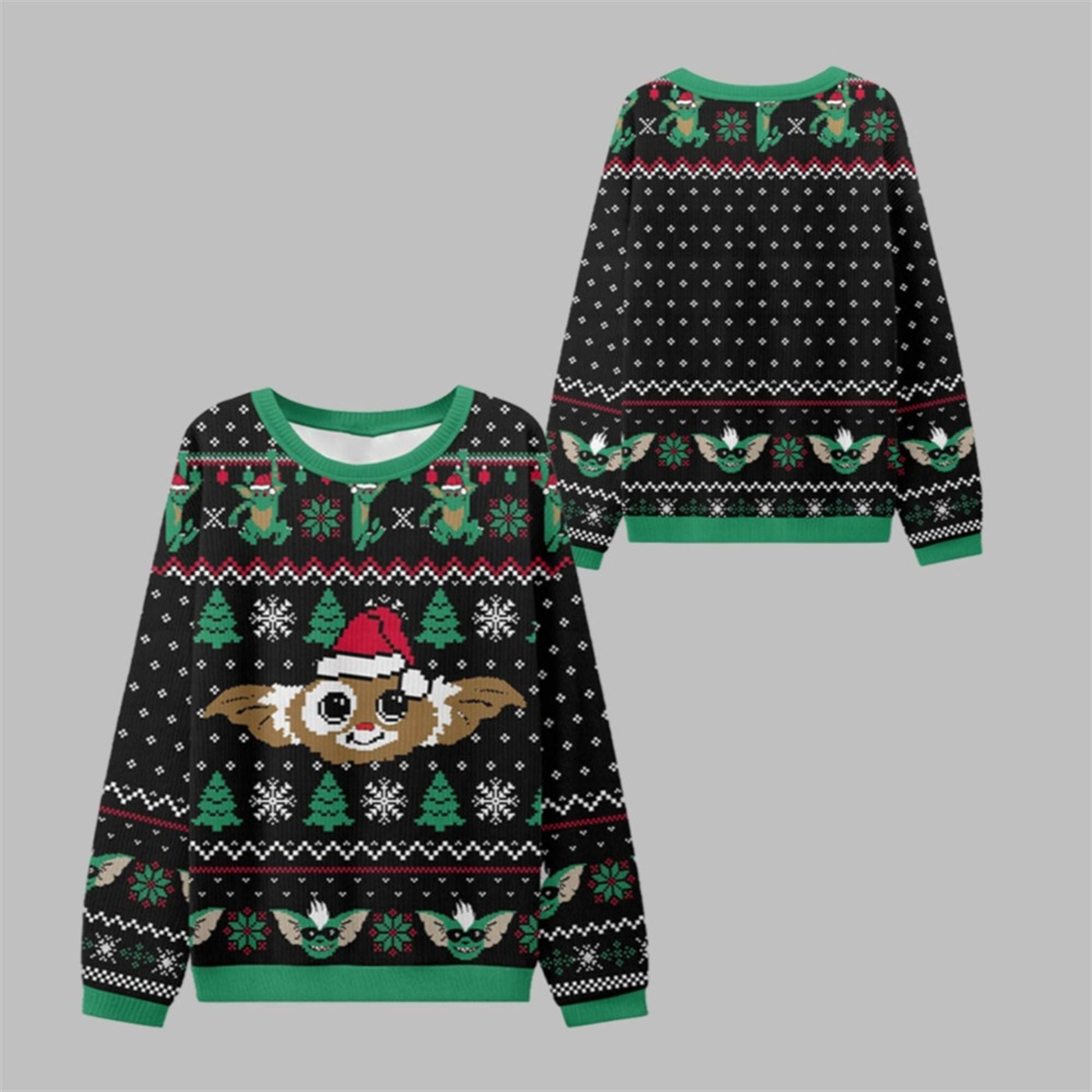 2026 Christmas Gremlins Gizmo Ugly Sweater - Moonbestprint