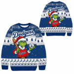 2025 Christmas Grinch Los Angles Dodgers Ugly Sweater – Moonbestprint
