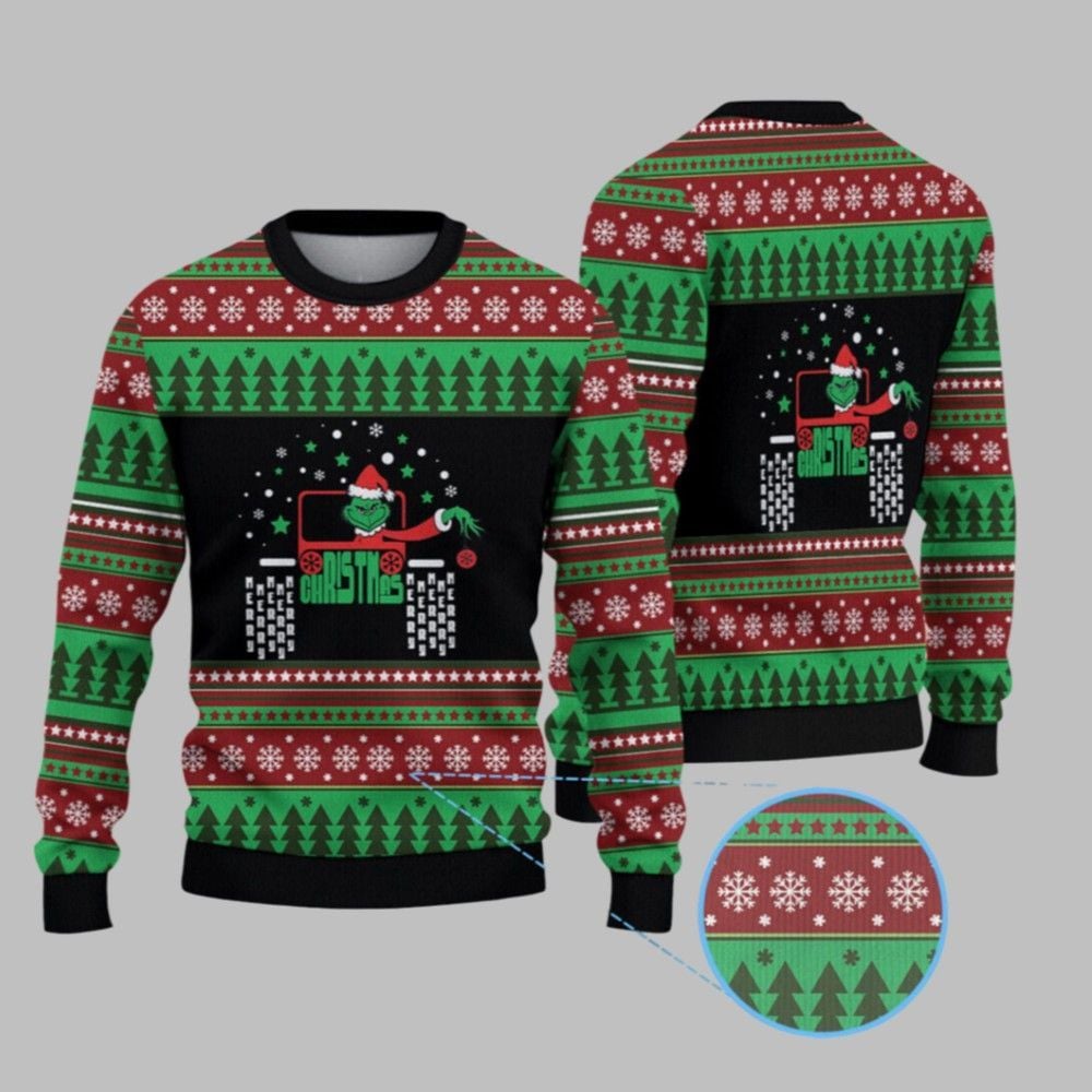 2026 Christmas Grnch Jp Christmas Ugly Sweater - Moonbestprint