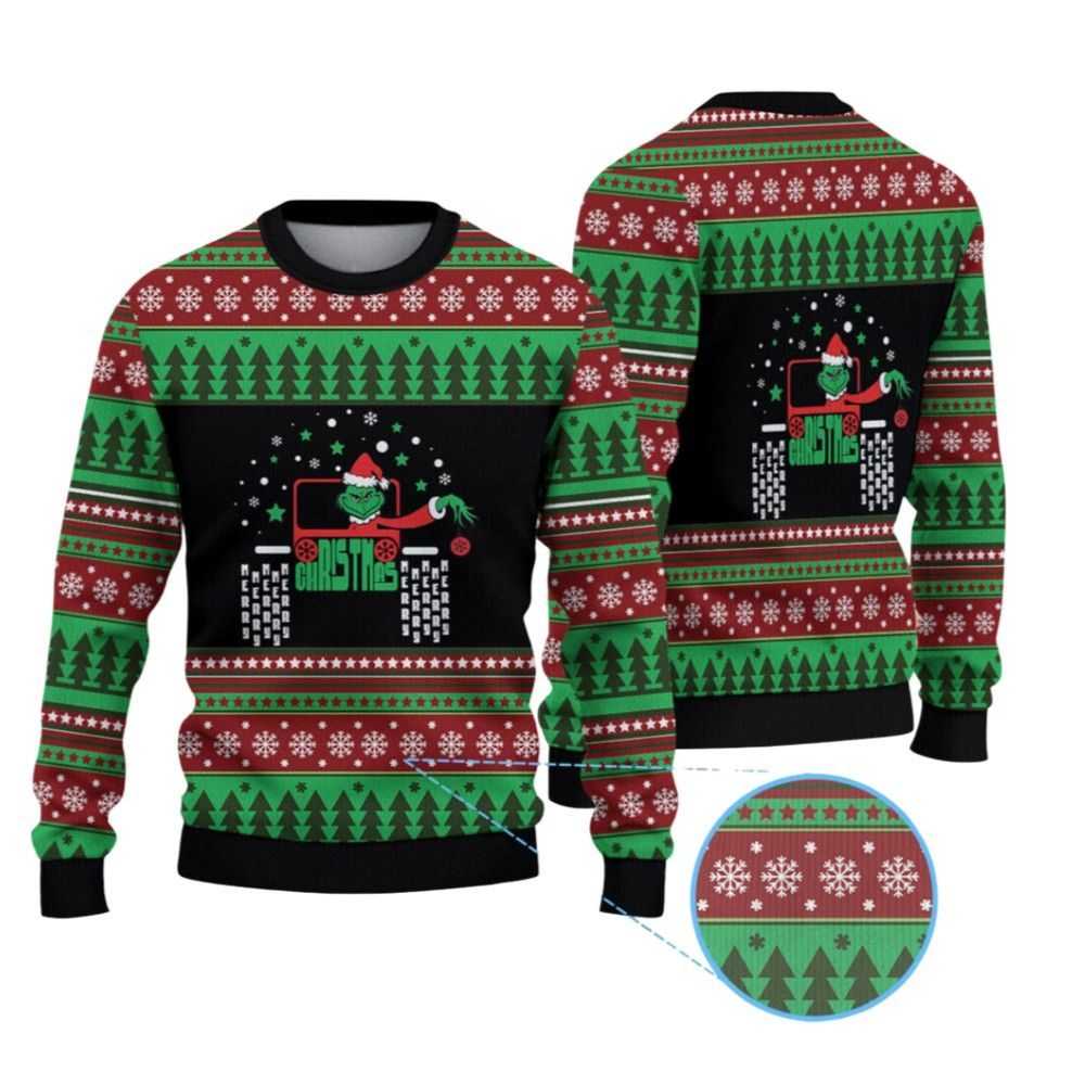2026 Christmas Grnch Jp Christmas Ugly Sweater - Moonbestprint