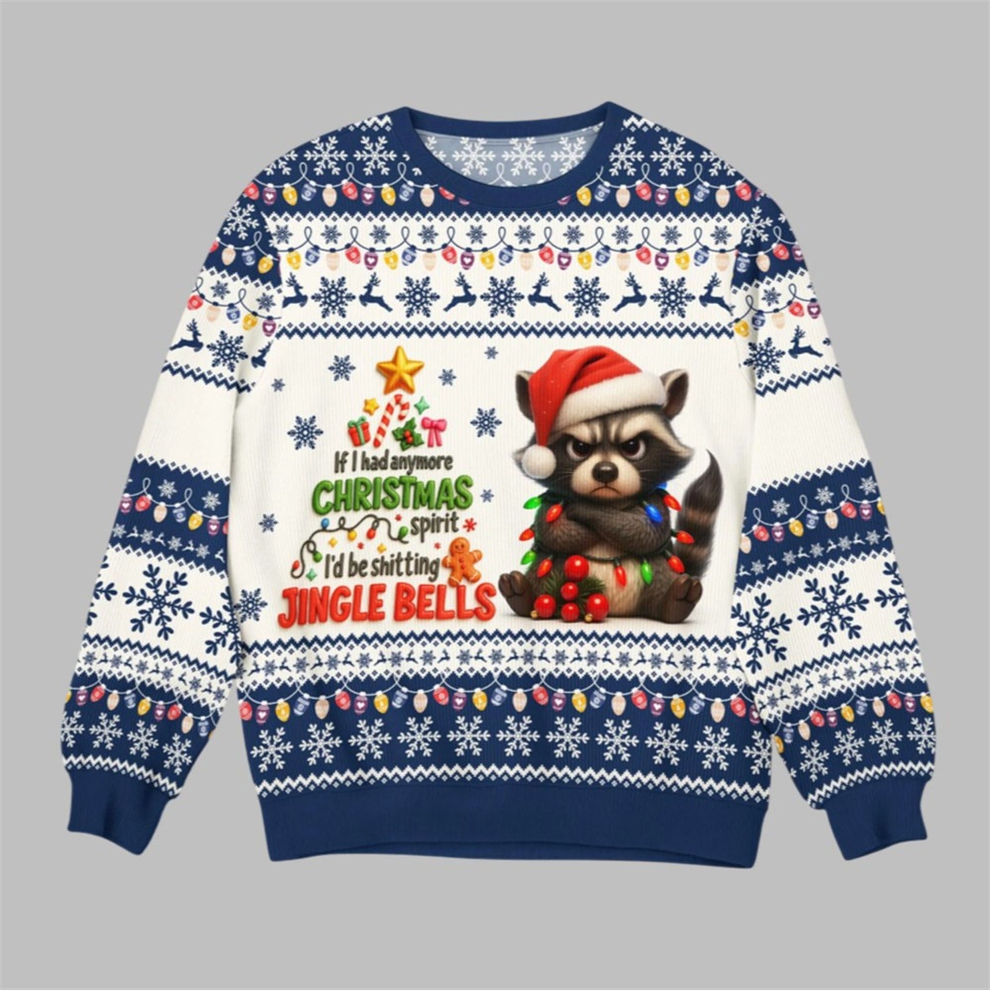 2026 Christmas Grumpy Cats Ugly Sweater - Moonbestprint