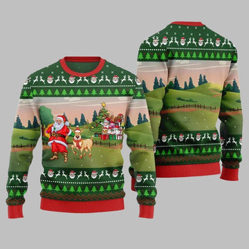 2026 Christmas Happy Christmas Farm Ugly Christmas Sweater - Moonbestprint