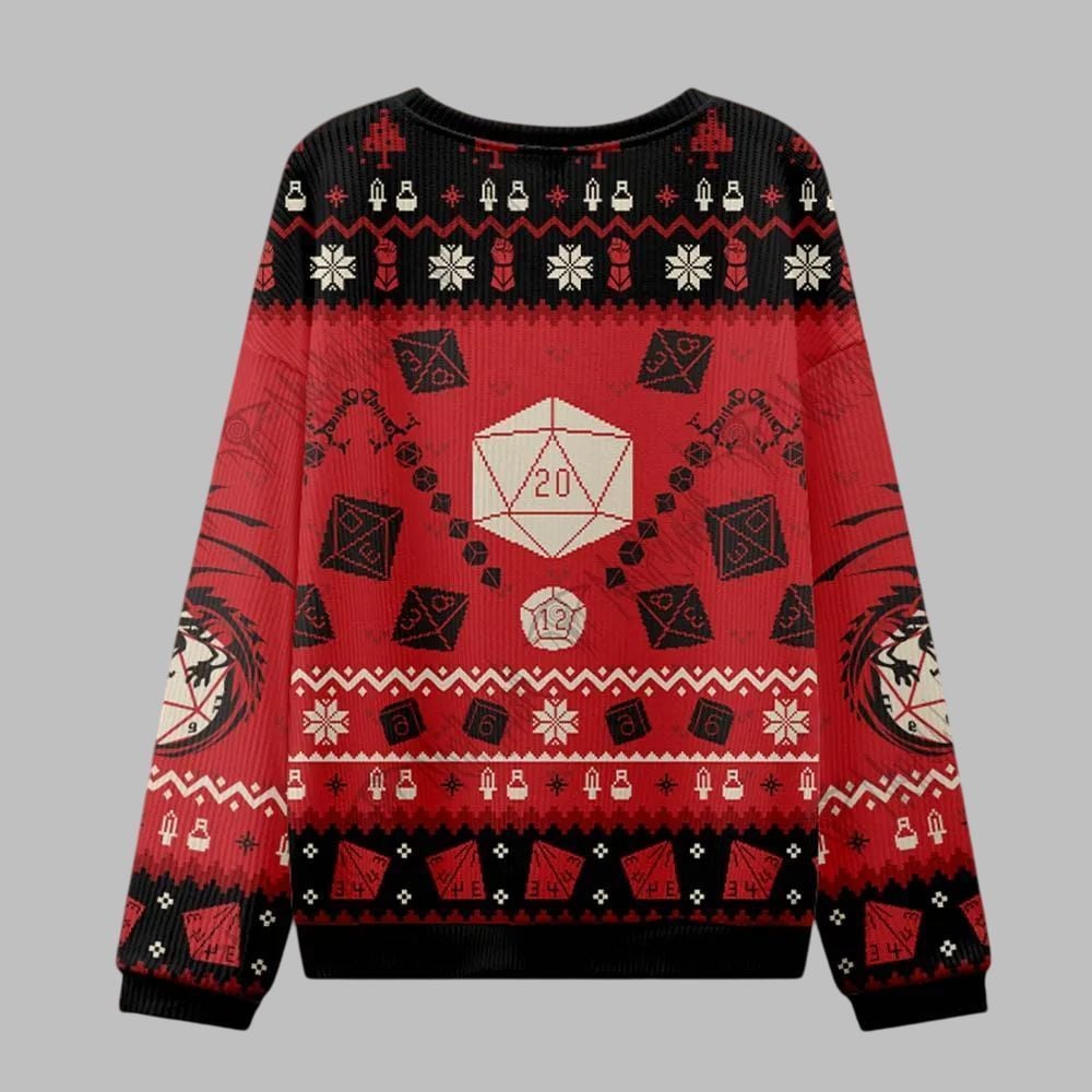 2026 Christmas Have Yourself a Merry Little Crit-mas Ugly Christmas Sweater - Moonbestprint