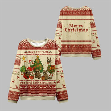 2026 Christmas Holiday Animal Party Ugly Sweater - Moonbestprint