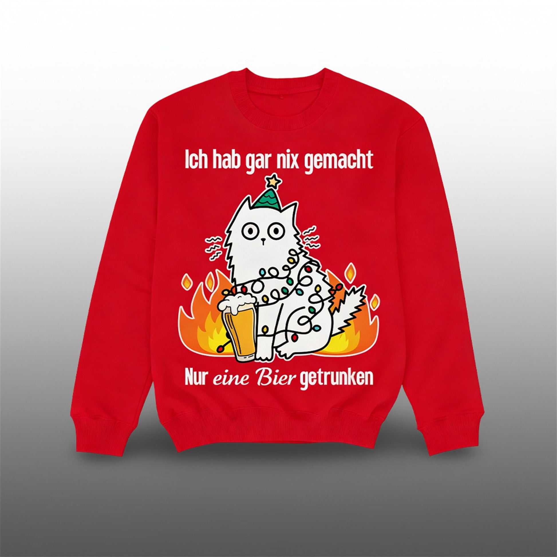 2026 Christmas Ich Hab Gar Nix Gemacht Ugly Sweater - Moonbestprint