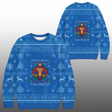 2026 Christmas Im Not a Pervert Ugly Sweater - Moonbestprint