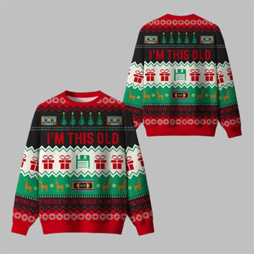 2026 Christmas Im This Old Ugly Sweater - Moonbestprint