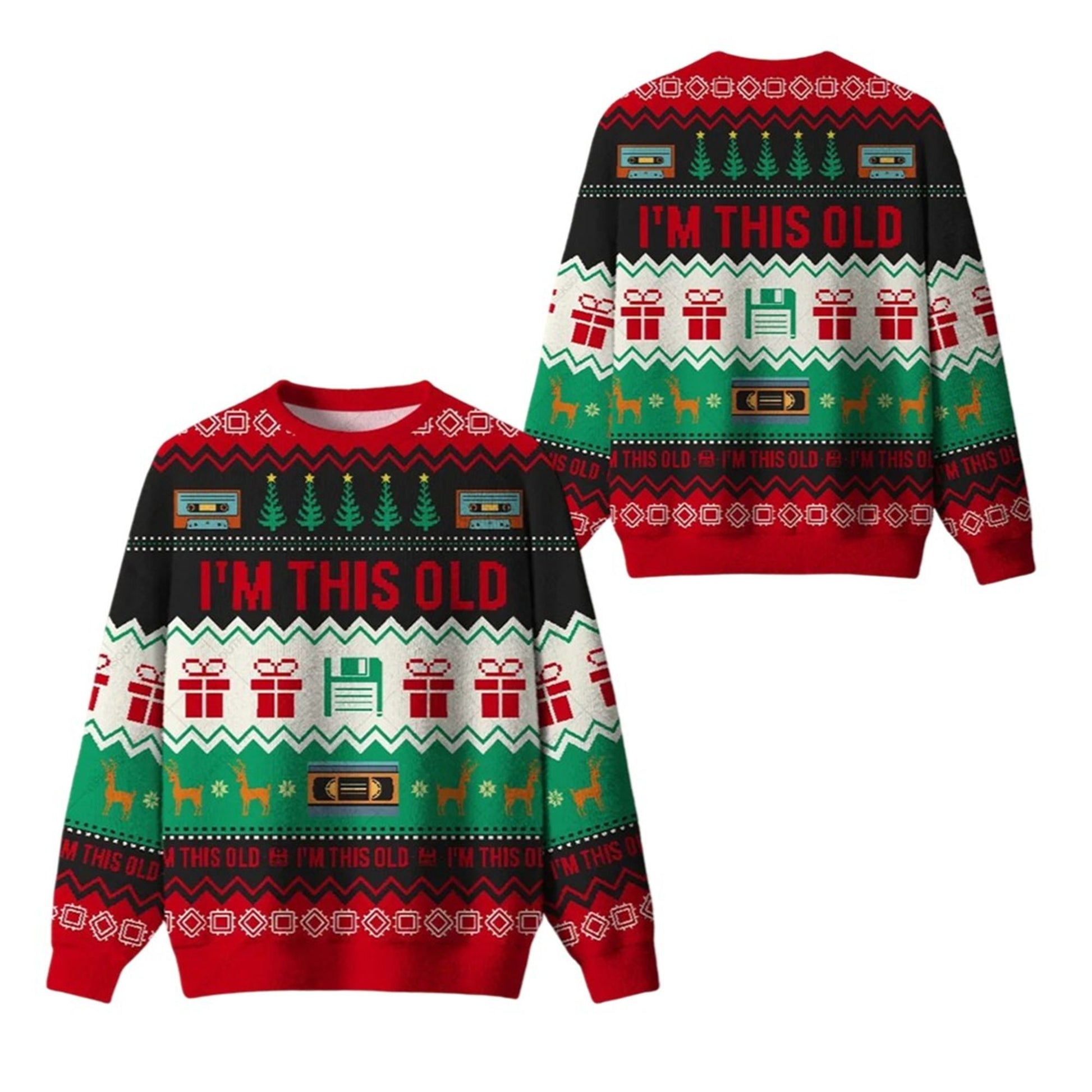 2026 Christmas Im This Old Ugly Sweater - Moonbestprint