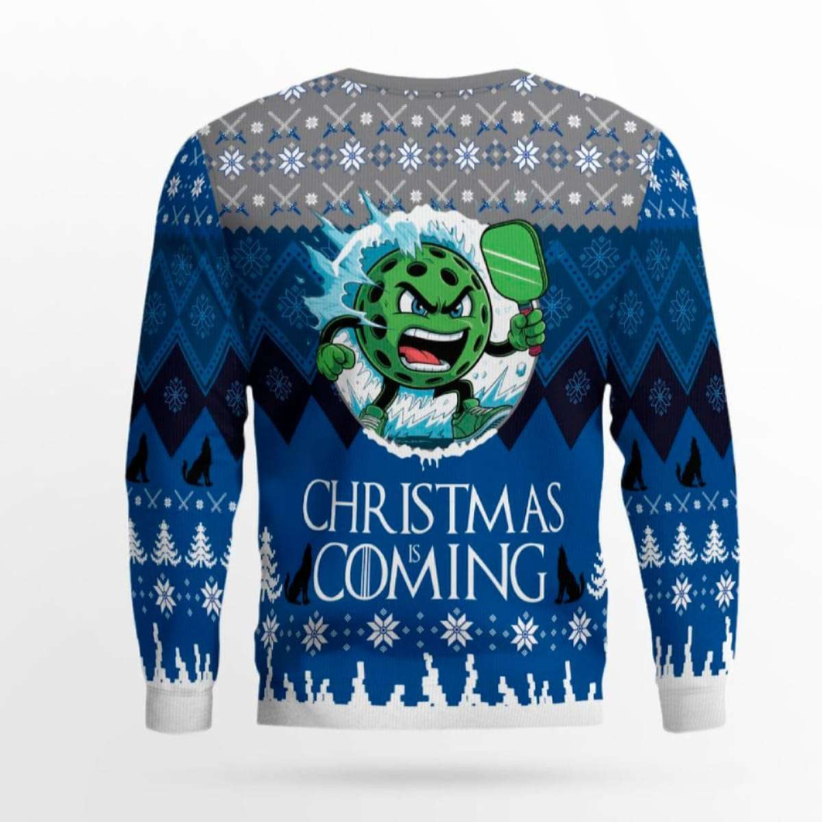 2025 Christmas Is Coming Pickleball Ugly Sweater – Moonbestprint