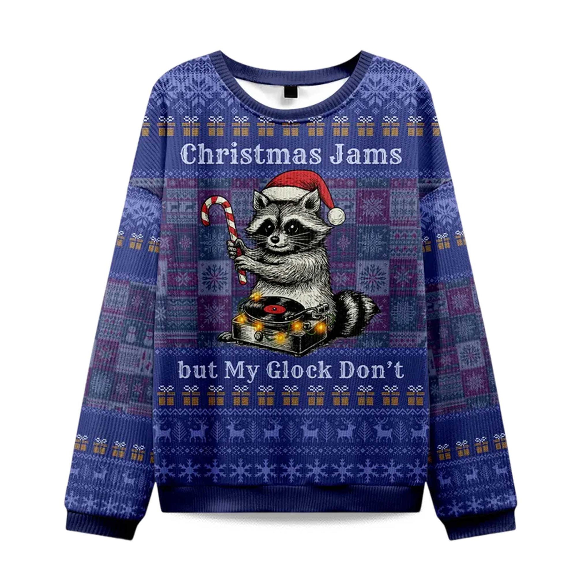 2026 Christmas Jams But Glock Don’t Christmas Ugly Sweater Moonbestprint