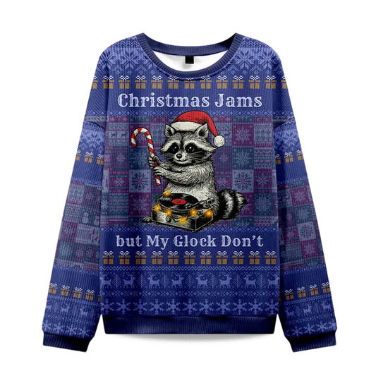 2026 Christmas Jams But Glock Don’t Christmas Ugly Sweater Moonbestprint