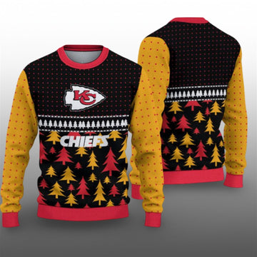 2026 Christmas KC Chiefs Ugly Sweater - Moonbestprint