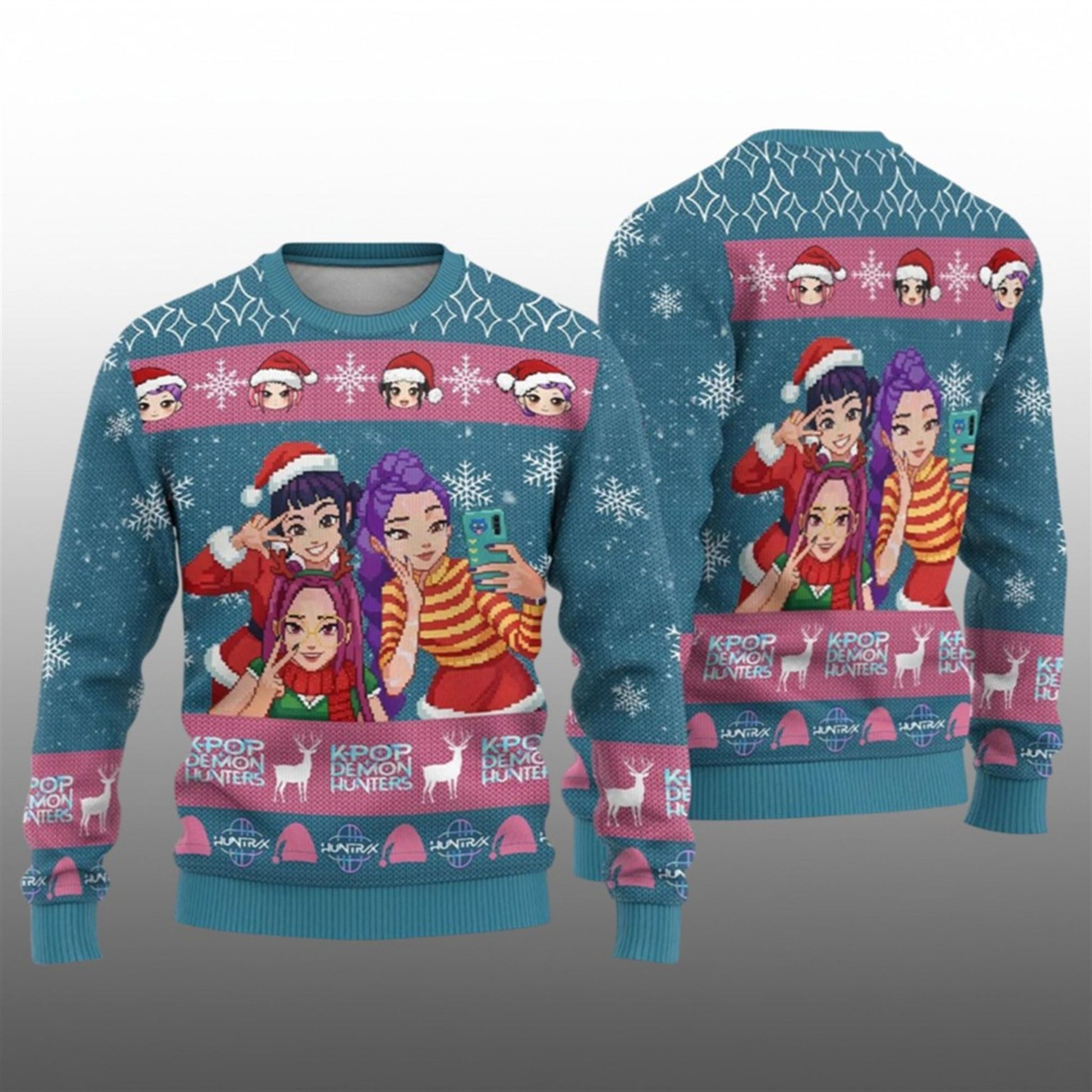 2026 Christmas Kpop Group Christmas Ugly Sweater - Moonbestprint