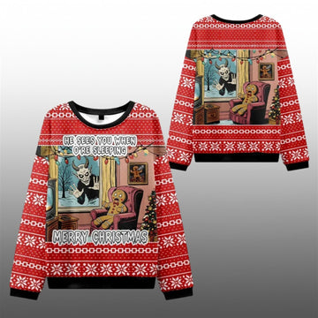 2026 Christmas Krampus Is Coming Ugly Sweater - Moonbestprint
