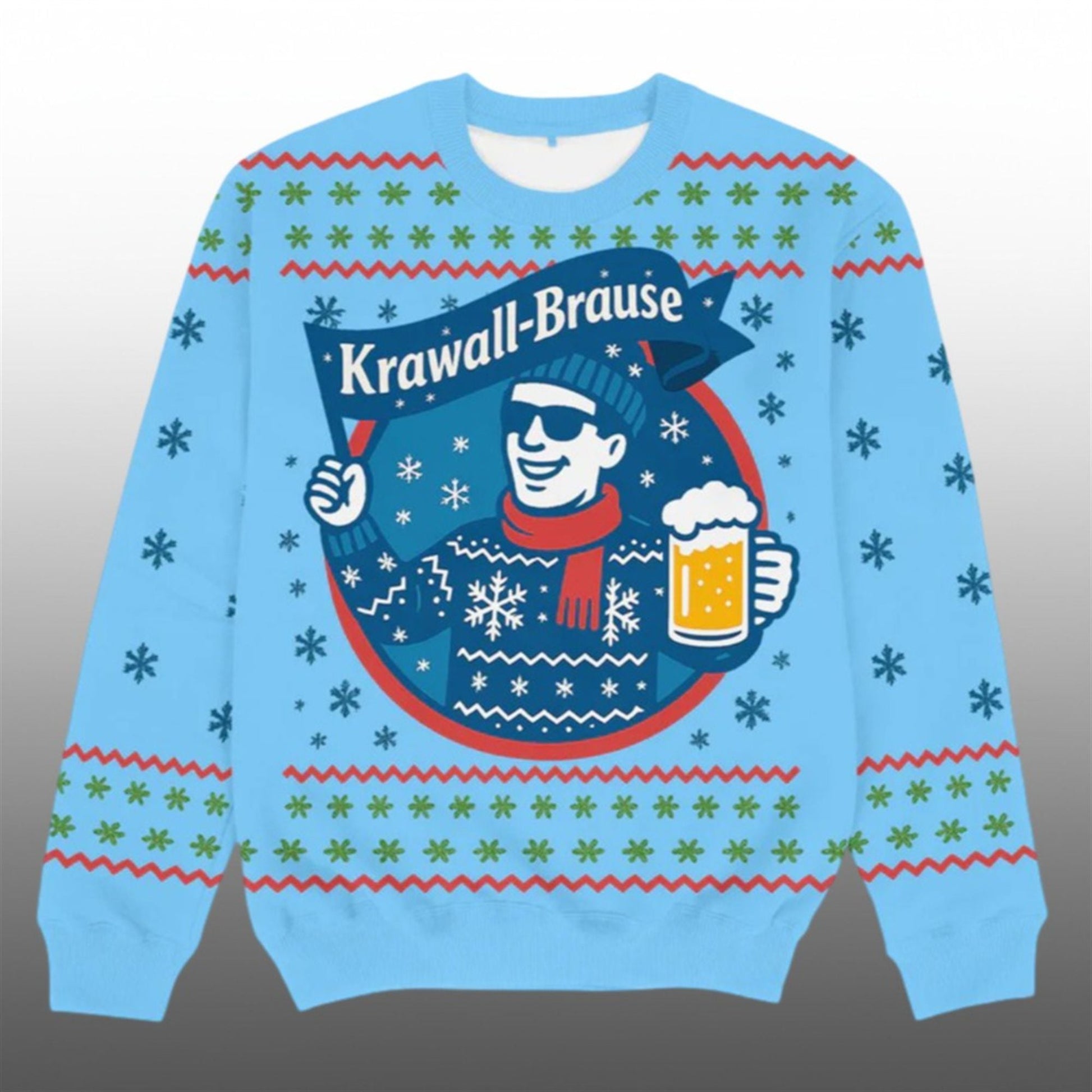 2026 Christmas Krawakk Brause Ugly Sweater - Moonbestprint