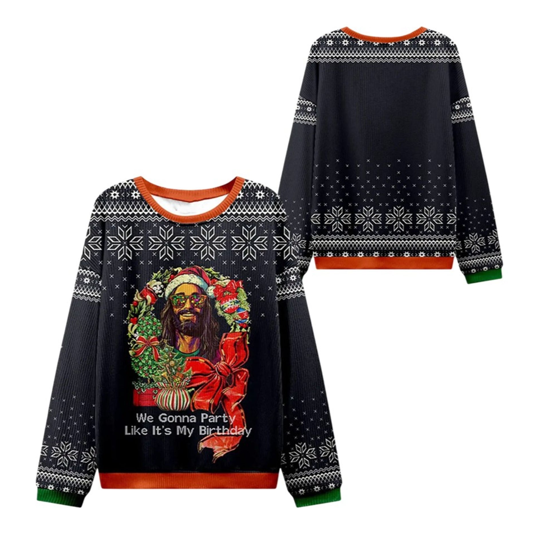 2026 Christmas Like It's My Birthday Ugly Sweater - Moonbestprint