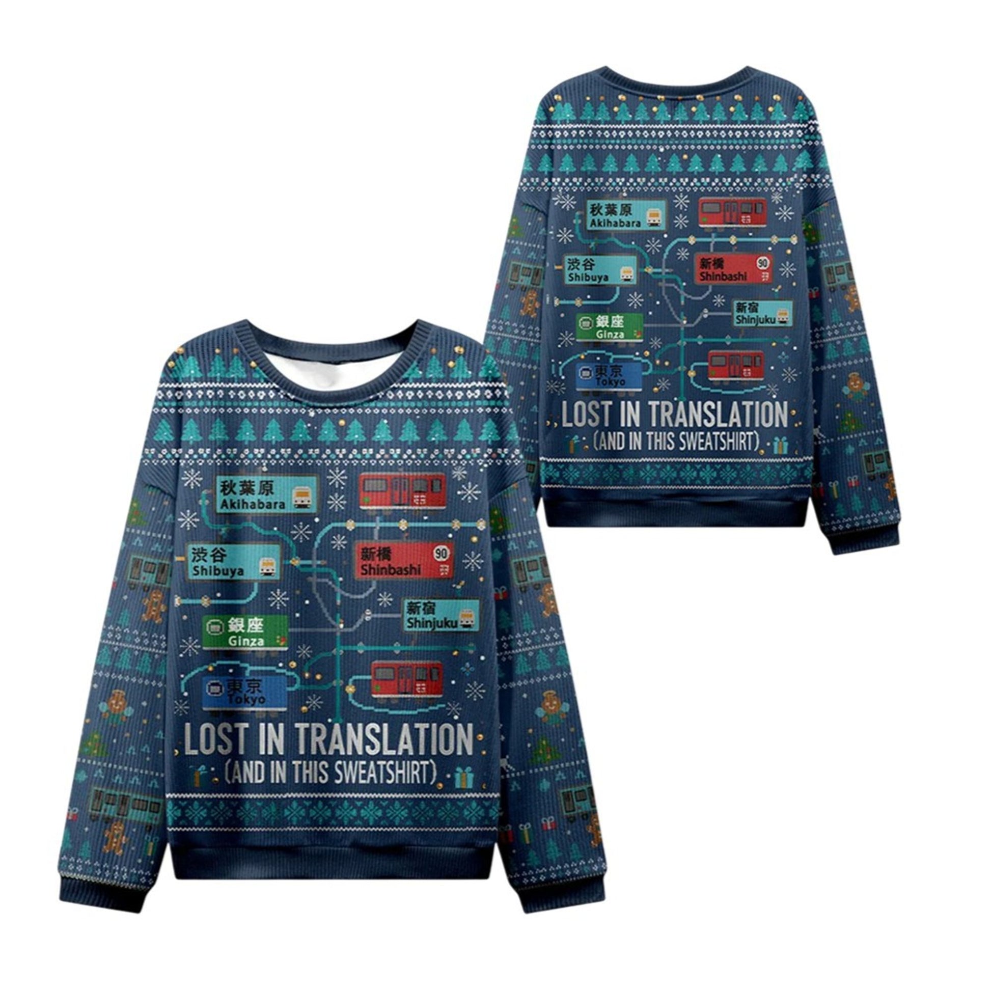2026 Christmas Lost in Translation Ugly Sweater - Moonbestprint