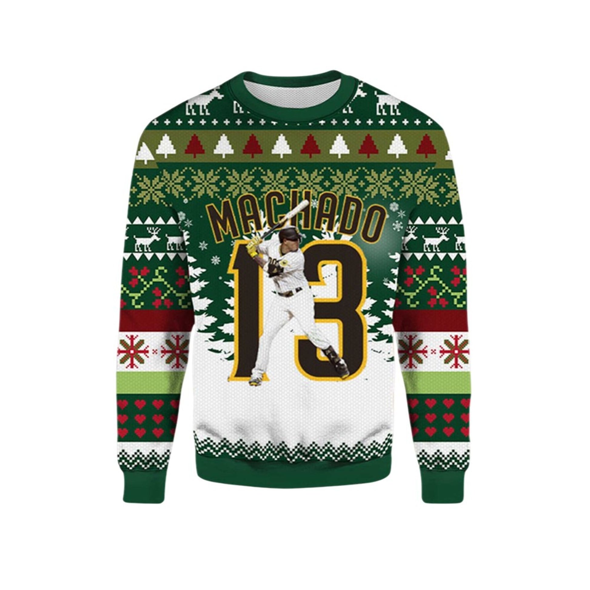 2026 Christmas Machado Padres Ugly Sweater - Moonbestprint