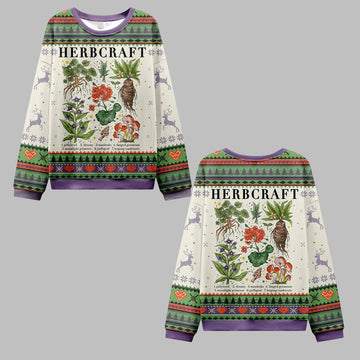 2026 Christmas Magical Herbcraft Ugly Christmas Sweater - Moonbestprint
