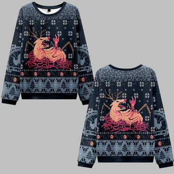 2026 Christmas Man is The Warmest Place to Hide Ugly Christmas Sweater - Moonbestprint