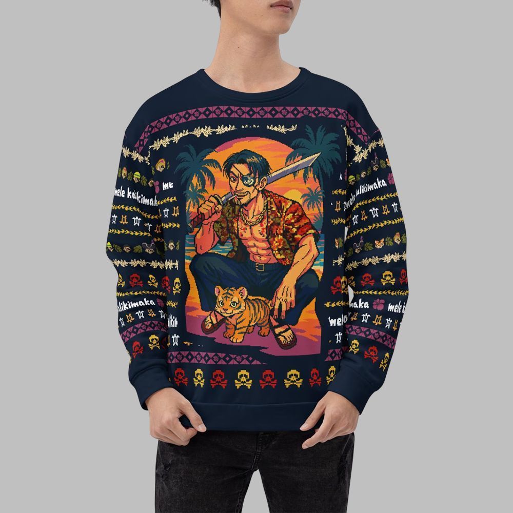 2026 Christmas Mele Kalilimala Ugly Christmas Sweater - Moonbestprint