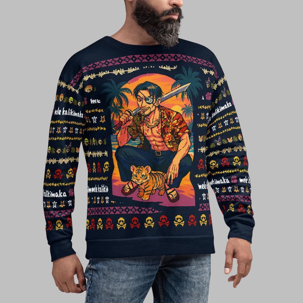 2026 Christmas Mele Kalilimala Ugly Christmas Sweater - Moonbestprint