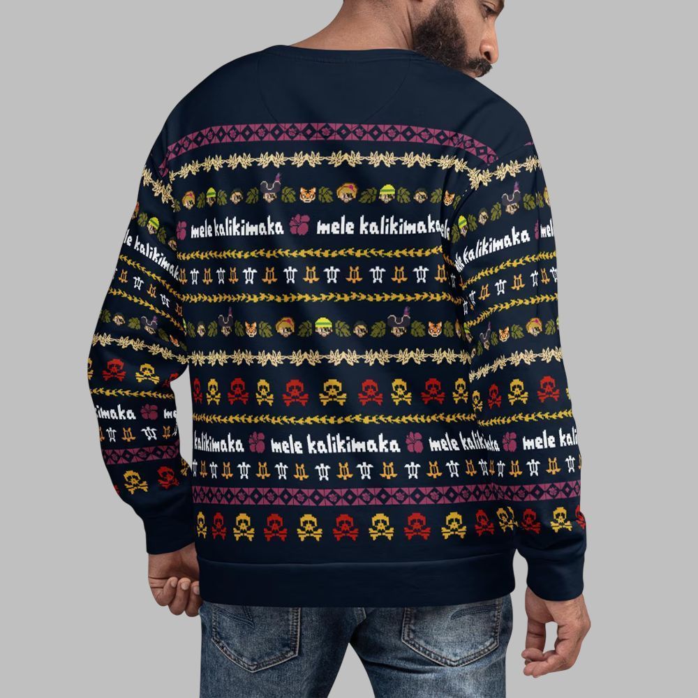 2026 Christmas Mele Kalilimala Ugly Christmas Sweater - Moonbestprint