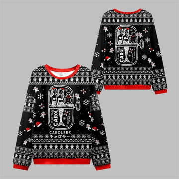 2026 Christmas Mermaid & Gingerbread Ugly Sweater - Moonbestprint