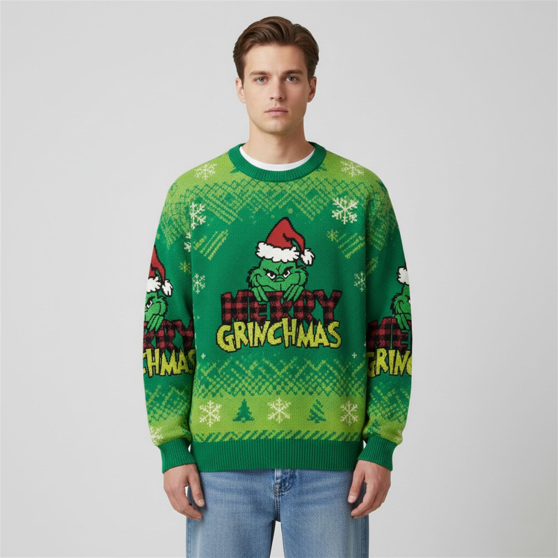 2026 Christmas Merry Grnchmas Ugly Sweater - Moonbestprint