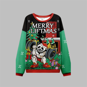 2026 Christmas Merry Liftmas Ugly Sweater - Moonbestprint
