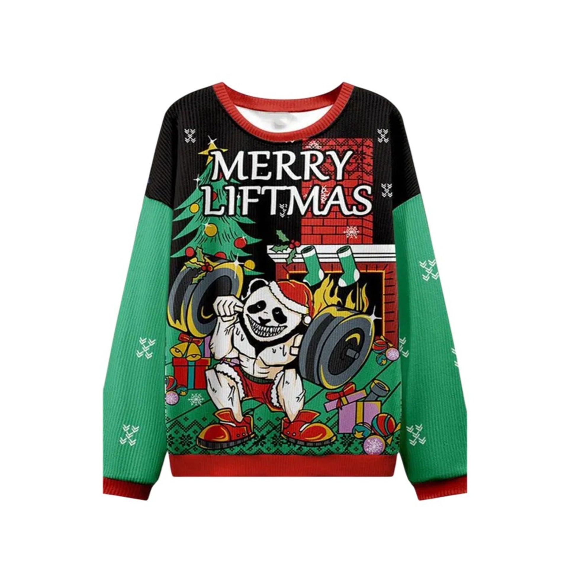 2026 Christmas Merry Liftmas Ugly Sweater - Moonbestprint