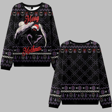 2026 Christmas Merry Mothmas Ugly Christmas Sweater - Moonbestprint