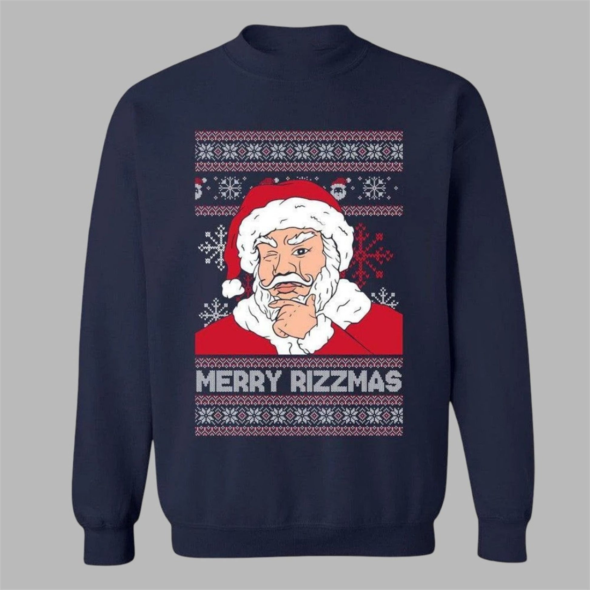 2026 Christmas Merry Rizzmas Santa Ugly Sweater - Moonbestprint