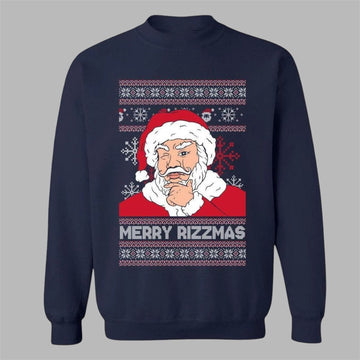 2026 Christmas Merry Rizzmas Santa Ugly Sweater - Moonbestprint