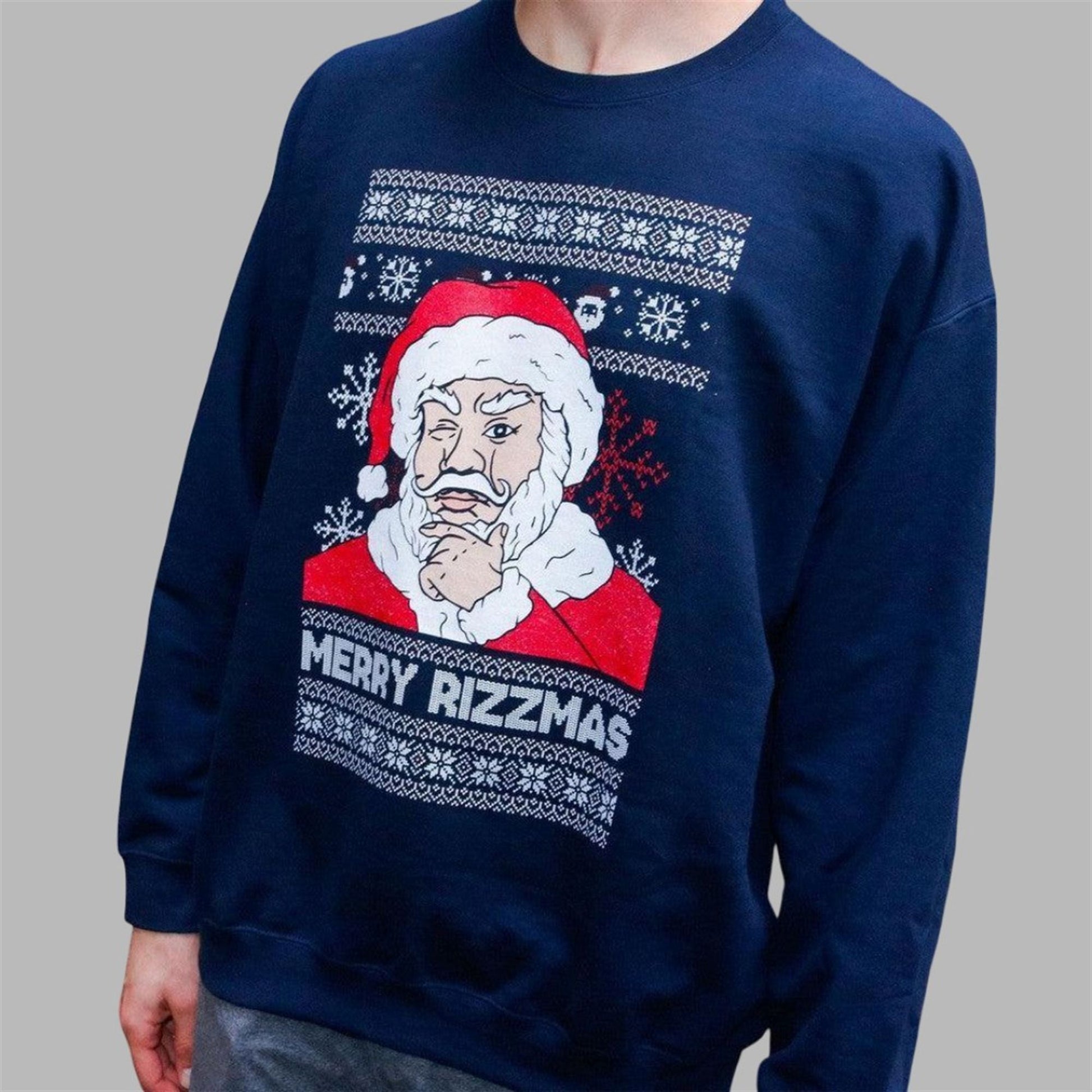 2026 Christmas Merry Rizzmas Santa Ugly Sweater - Moonbestprint