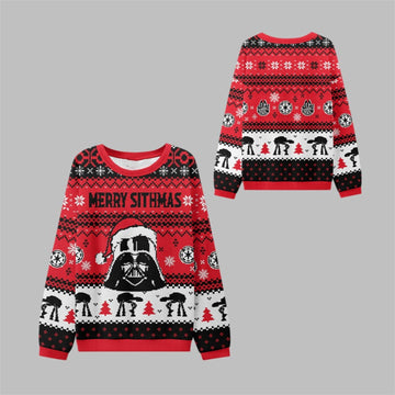 2026 Christmas Merry Sithmas Ugly Sweater - Moonbestprint